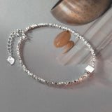 Irregular Bracelets For Women 925 Sterling Silver Retro Hexagon Women's Bracelet