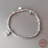 925 Sterling Silver Hexagon Bracelet For Women