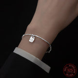 925 Sterling Silver Hexagon Bracelet For Women
