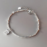 925 Sterling Silver Hexagon Bracelet For Women