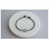 925 Silver Bracelet Women Red Thread Bamboo Handmade Rope Bracelet