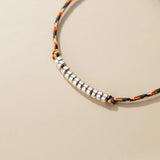 925 Silver Bracelet Women Red Thread Hand Bead
