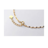 925 Silver Round Bead Bracelet for Women