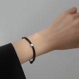 925 Silver Elephant Red Rope Bracelet Women Girl Jewelry