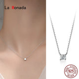 Silver Necklace For Women Fine Silver 925 Jewelry Neck Minimalist Pendants