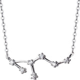 925 Silver Constellation Necklace for Women - Fine Silver 925 Jewelry