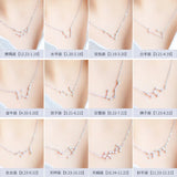 925 Silver Constellation Necklace for Women - Fine Silver 925 Jewelry