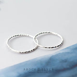 925 Sterling Silver Thin Women Ring Small Rings Big Small Rings For Women