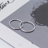 925 Sterling Silver Thin Women Ring Small Rings Big Small Rings For Women