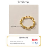 Chian Thin Finger Women Ring 925 Sterling Silver Minimalist Rings For Women