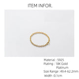 Minimalist Silver Ring 925 Women Finger Rings For Women 925 Silver Jewelry