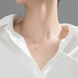 Women's 925 Silver Heart Pendant Necklace