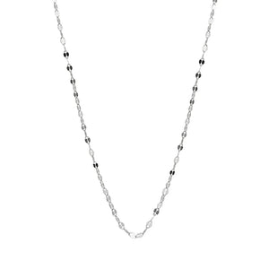 925 Silver Chain Necklace For Women Rippled Choker Silver 925 Jewelry