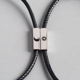 925 Sterling Silver Couple Classic Rope Bracelets Thread Line Silver Jewelry