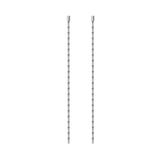 925 Silver Long Stud Earrings for Women