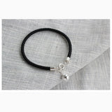 925 Sterling Silver Bracelet Red Thread String Rope Bracelet For Women