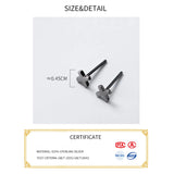 Silver 925 Stud Earrings for Women
