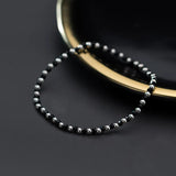 Silver 925 Sterling Rope Bracelet Fine Jewelry Chain Women's Bracelet
