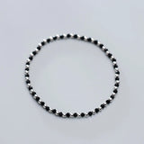 Silver 925 Sterling Rope Bracelet Fine Jewelry Chain Women's Bracelet