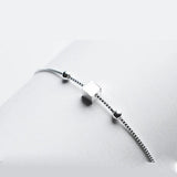Womens Bracelets Silver 925 Square Box Chain Jewelry