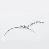 Womens Bracelets Silver 925 Square Box Chain Jewelry