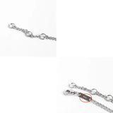 Silver 925 Bracelets Vintage Minimalist Fine Jewelry Women's Chain