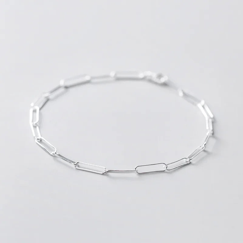 Women's 925 Sterling Silver Bracelet Chain ZM115