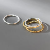 Frosting 999 Pure Silver Women Ring Special Shine Plain Girls Ring
