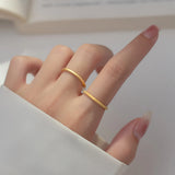 Frosting 999 Pure Silver Women Ring Special Shine Plain Girls Ring