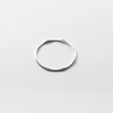 Wave 925 Sterling Silver Rings For Women Irregular Wedding Women Ring