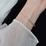 925 Sterling Silver Women's Bracelet Minimalist Jewelry