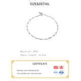 925 Sterling Silver Women's Bracelet Minimalist Jewelry