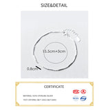 Silver 925 Bracelet Small Bead Minimalist for Women