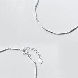 Silver 925 Bracelet Small Bead Minimalist for Women