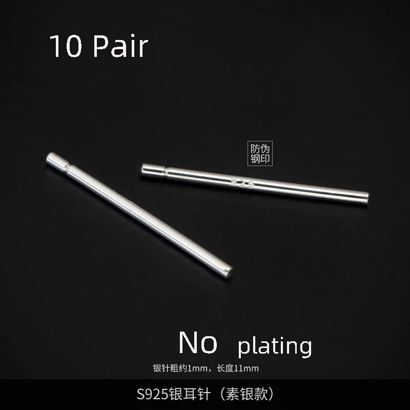 Minimalist Silver 925 Stud Earrings For Women