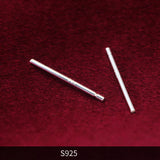 Minimalist Silver 925 Stud Earrings For Women