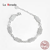 Silver 925 Sterling Women's Bracelet Fine Jewelry
