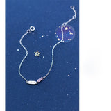 Women's Silver 925 Letter Bracelets - Real Fine Jewelry 