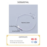 Women's Silver 925 Letter Bracelets - Real Fine Jewelry 
