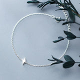 925 Sterling Silver Lightning Bracelet Chain Women's Bracelet