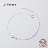 Fine Silver 925 Key Bracelet for Women