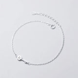 Fine Silver 925 Key Bracelet for Women