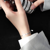 925 Sterling Silver Snake Chain Bracelet Women's Fine Jewelry