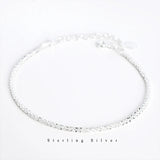 Minimalist Silver 925 Sterling Women's Bracelet