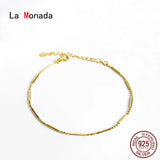 925 Sterling Silver Bracelet Chain Women's B