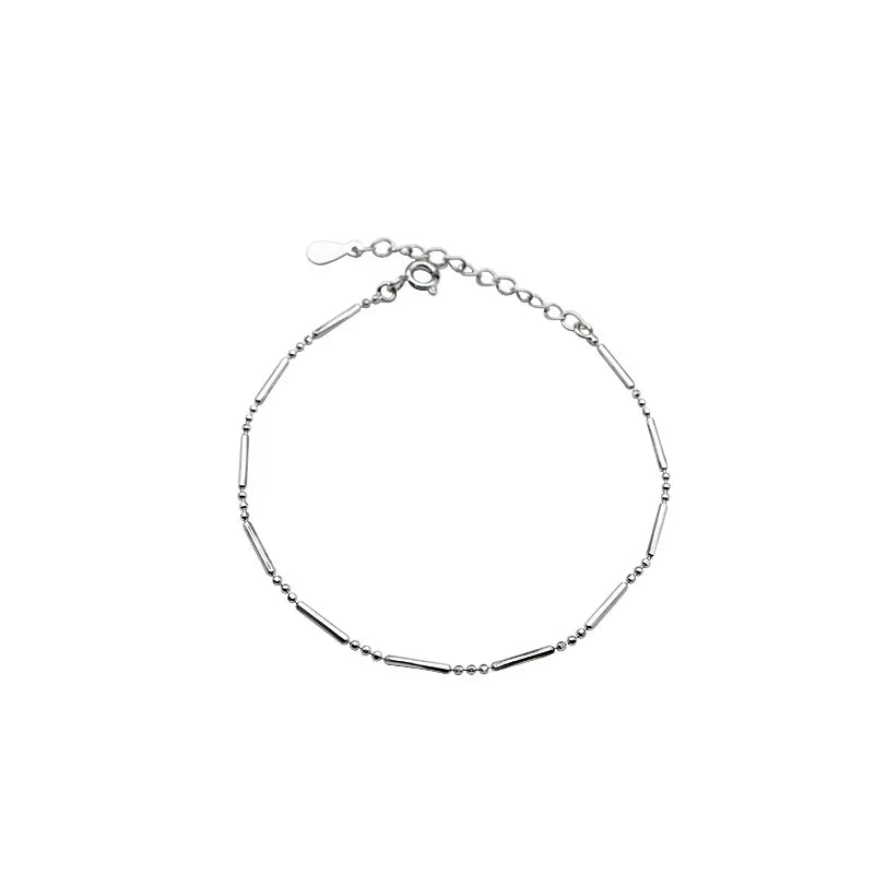 925 Sterling Silver Bracelet Chain Women's B