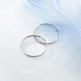 925 Silver Prismatic Women Ring Minimalist Fine Jewelry All Finger