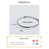 Red Thread Hand Bracelet 925 Sterling Silver Rope Bracelets Women