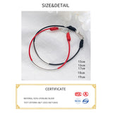 925 Silver Red Thread Rope Bracelet for Women
