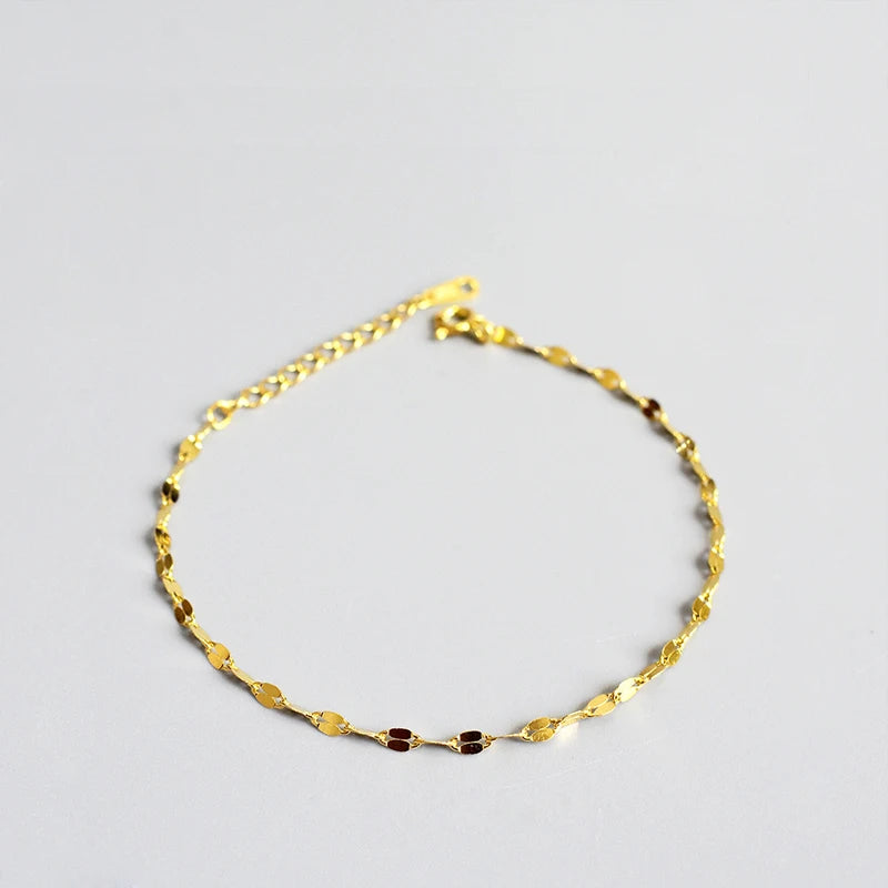 925 Sterling Silver Women's Bracelet Female
